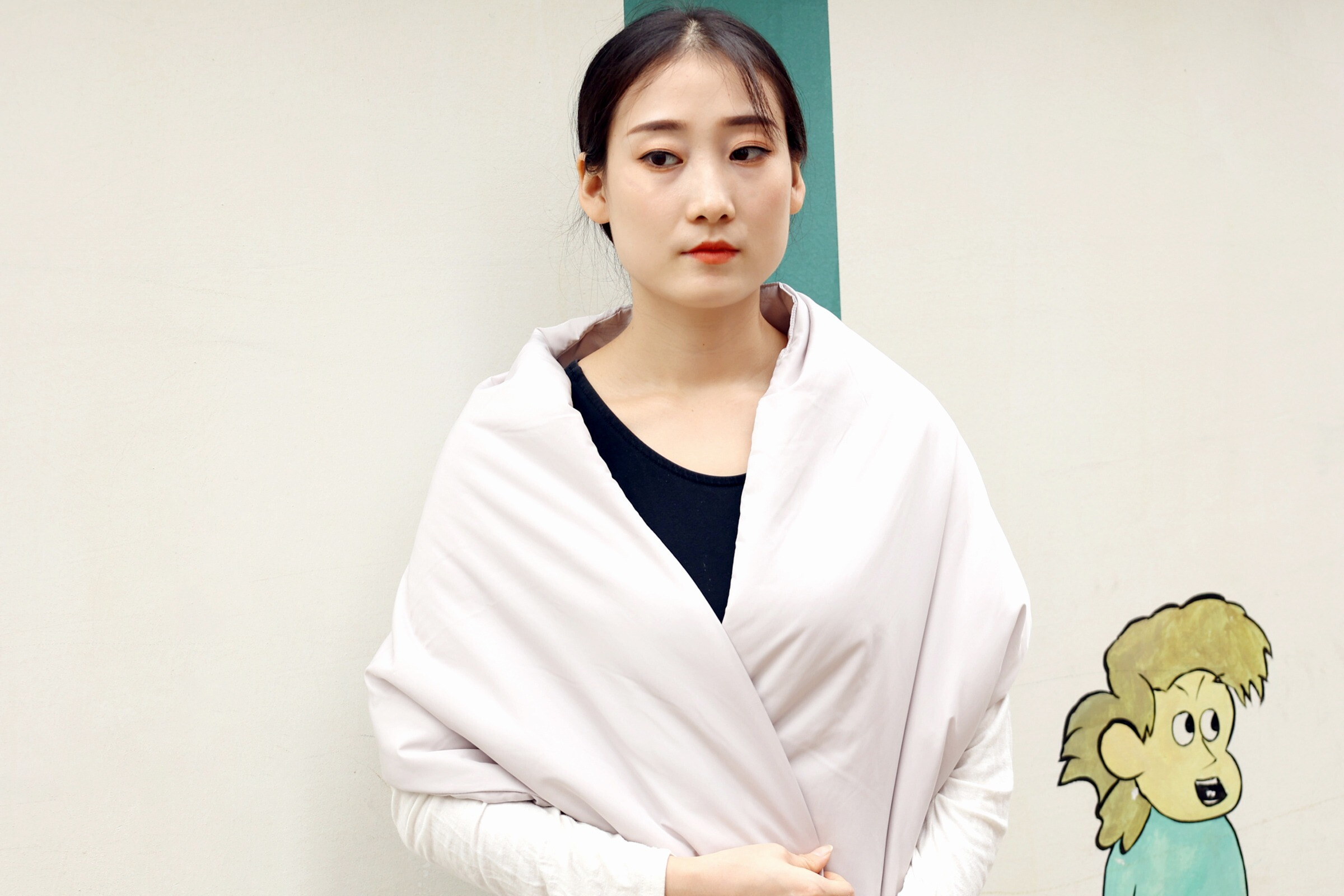 给你暖暖的包围感，几素发热围巾陪你过冬天