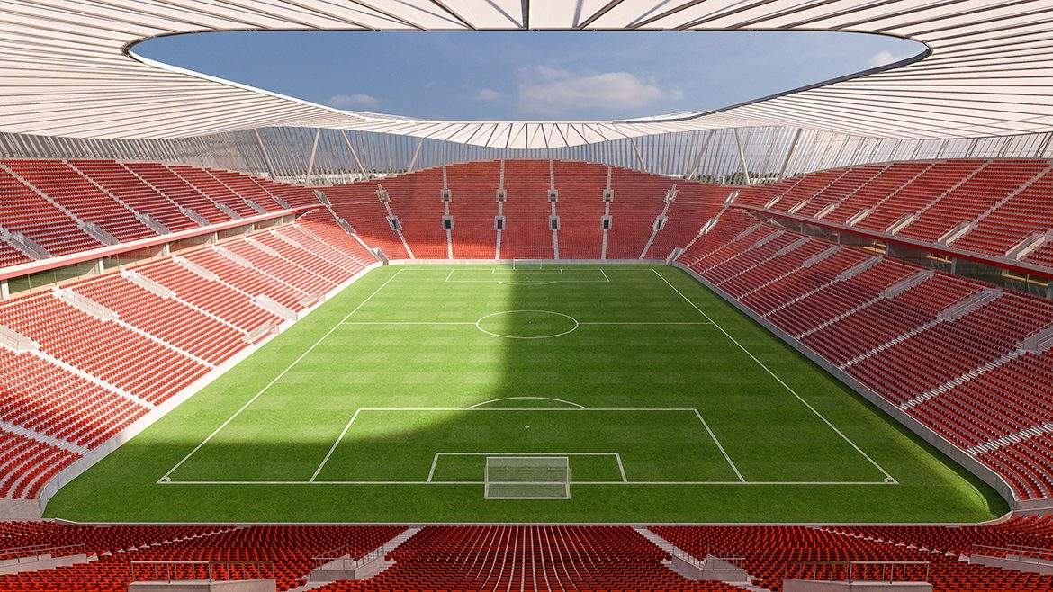 上海申请建设8万人足球场,上海将建5到10座足球场