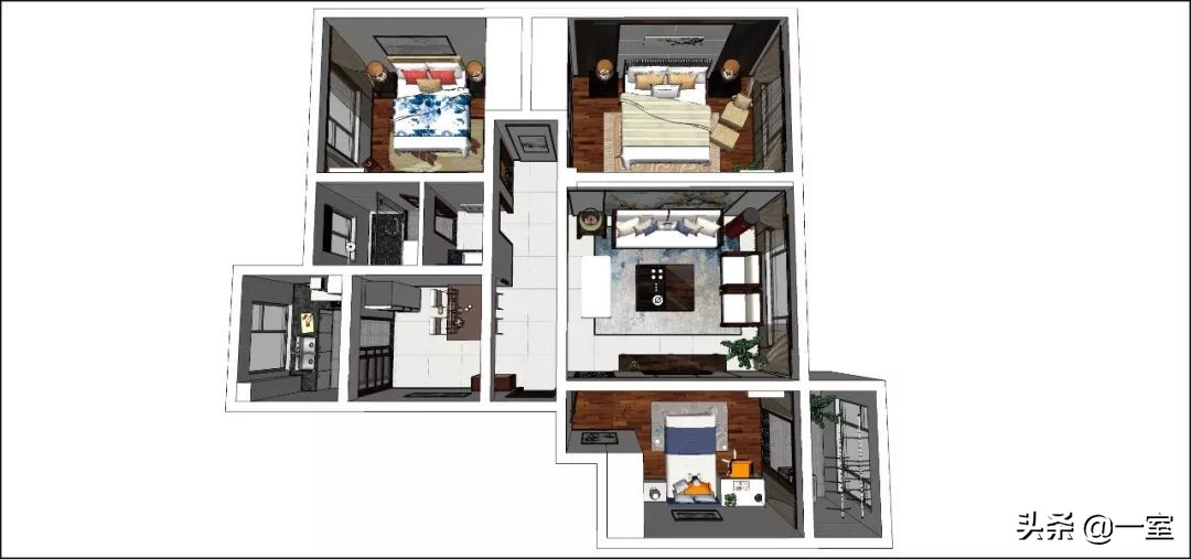 su别墅模型库合集,大师su模型
