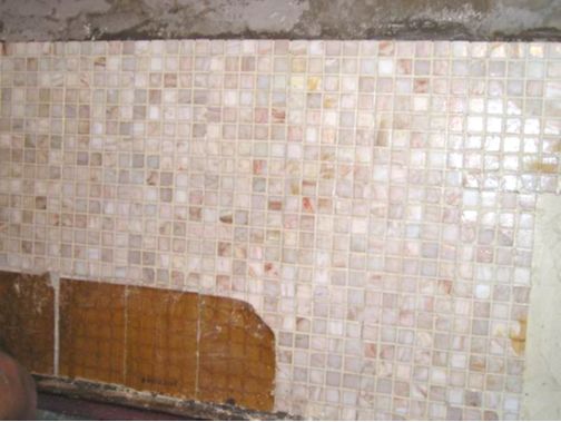 马赛克瓷砖铺贴洗手盆方法,马赛克铺贴手把手教程不怕你学会