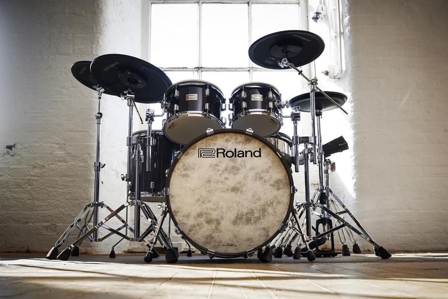 罗兰电鼓音色怎么调,罗兰电鼓使用软音源