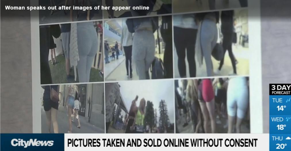 变态出没当心!温哥华美女被*拍偷**私照,在抖音上疯传!网上挂卖