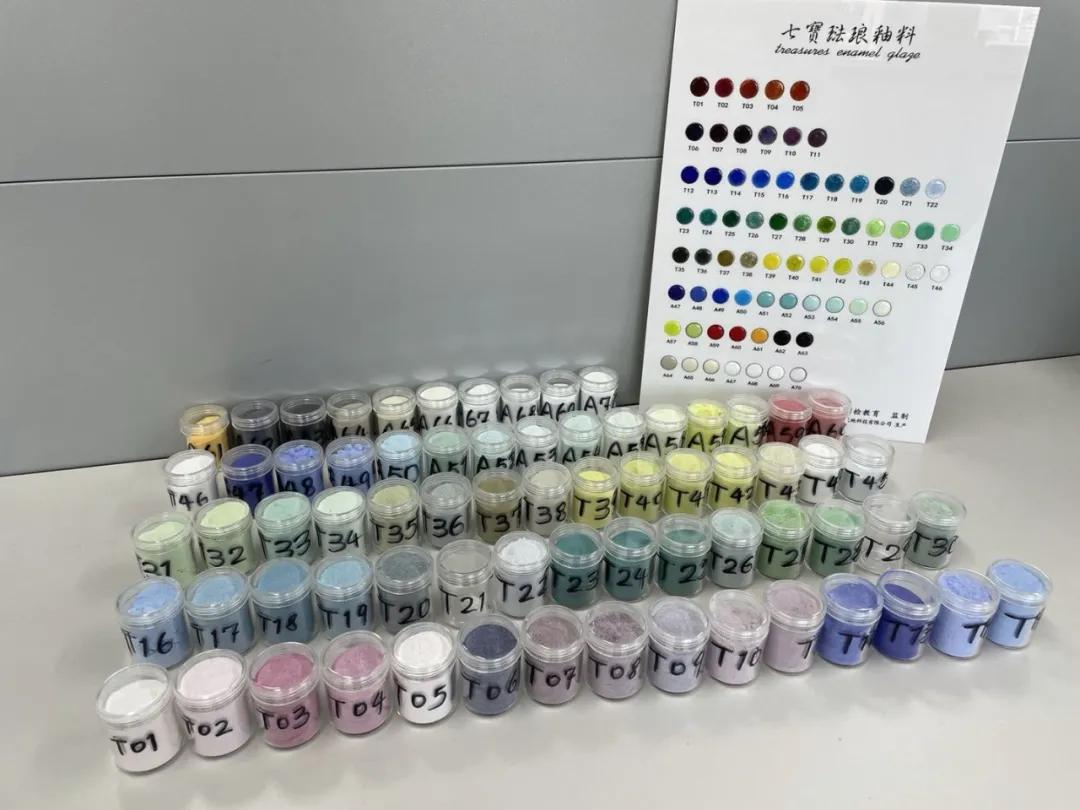 珐琅彩的珐琅是什么,大明火珐琅和微烩珐琅