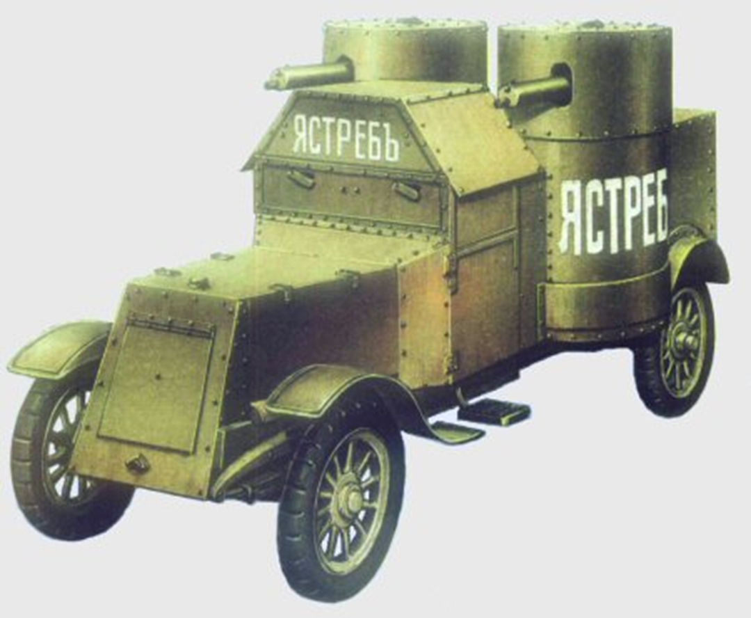 简单的德军装甲车,沙俄奥斯汀超重型坦克