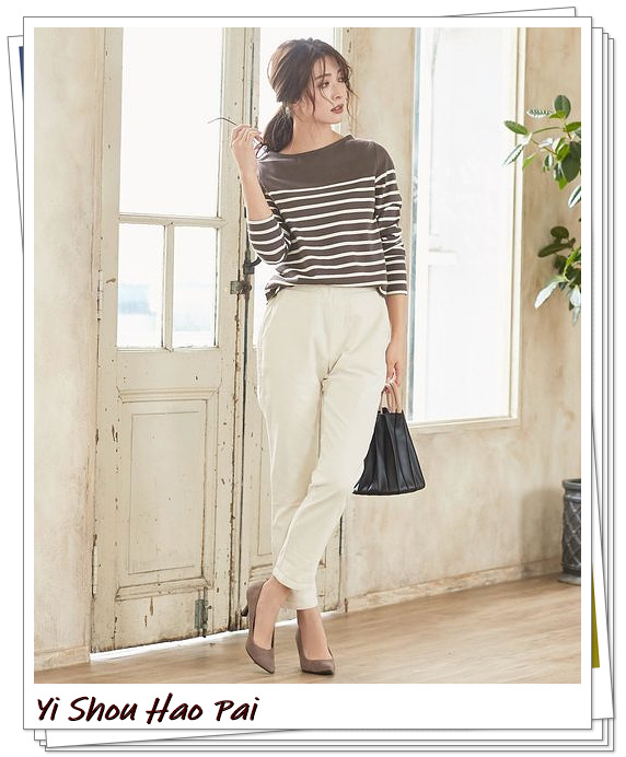 横条纹上衣搭配什么好看,横条纹的上衣搭配