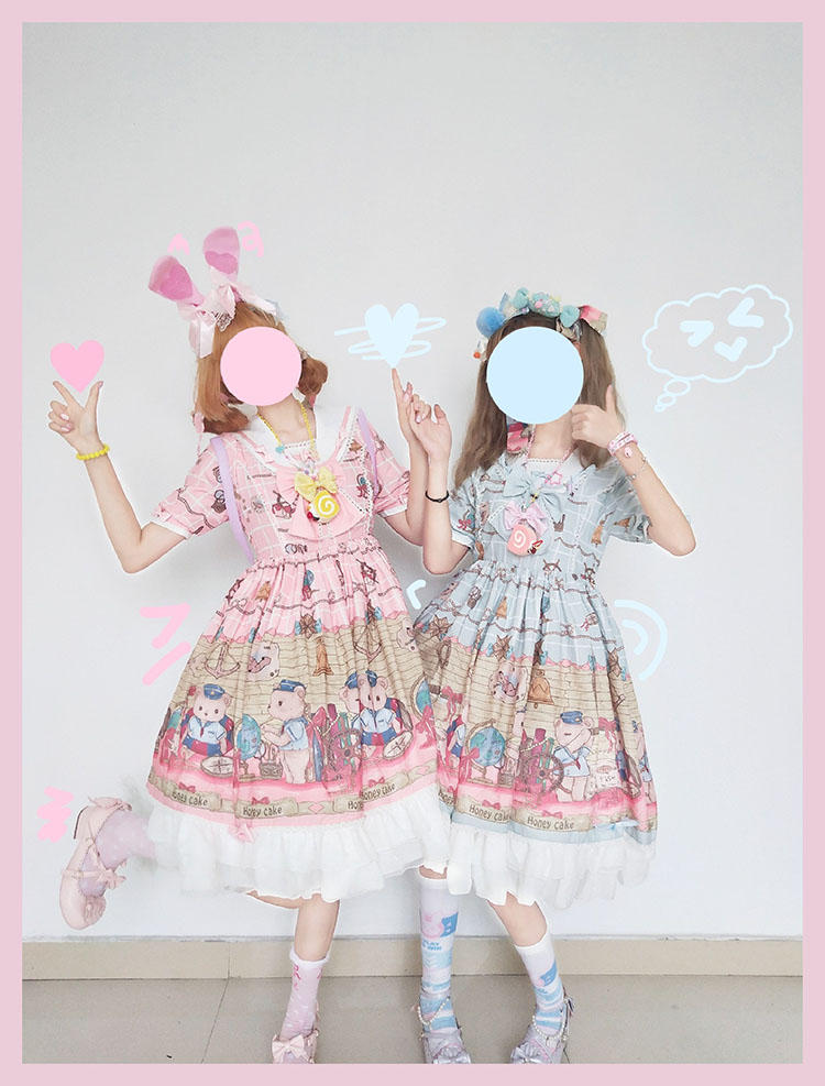 海军风洛丽塔裙,海军裙子推荐