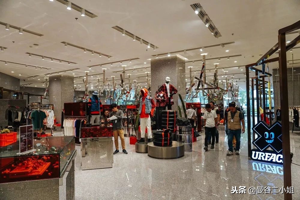 泰国曼谷水上商场,泰国室内水上集市