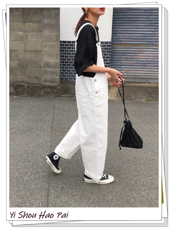 优衣库的宽松t恤叠穿,优衣库的简约穿搭