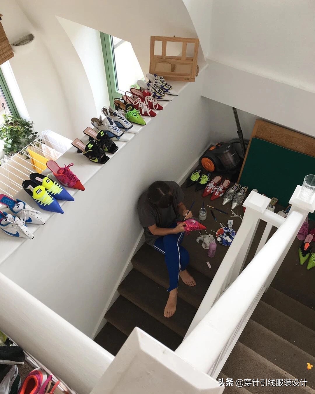 设计师AncutaSarca的“球鞋艺术”，太超前了