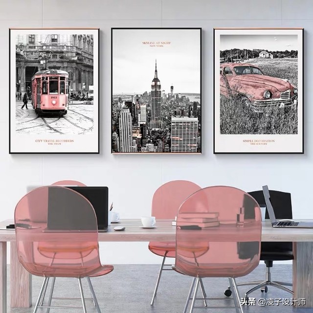 怎么选客厅卧室装饰画,设计师简约客厅装饰画