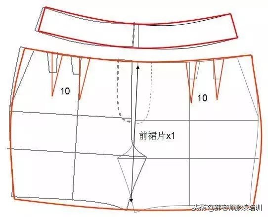 大海服装女式松紧裤子裁剪视频,大海服装男士裤子裁剪教程视频