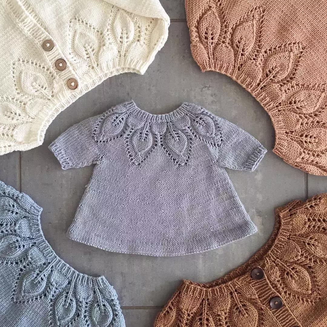 宝宝衣服编织教程0-1岁连体,宝宝个性连体衣的编织教程完整版