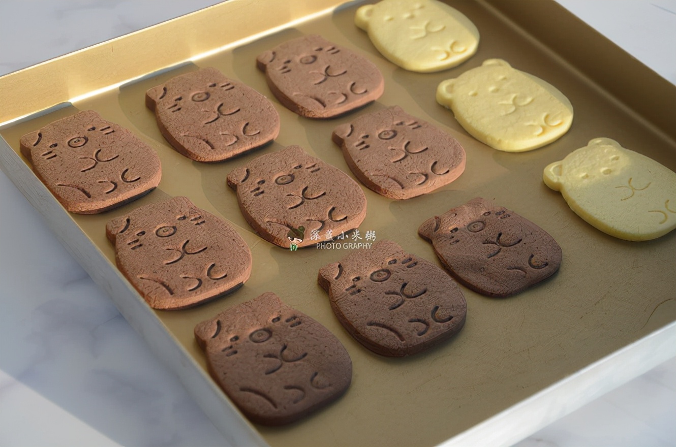 卡通饼干简单的,超可爱饼干教程