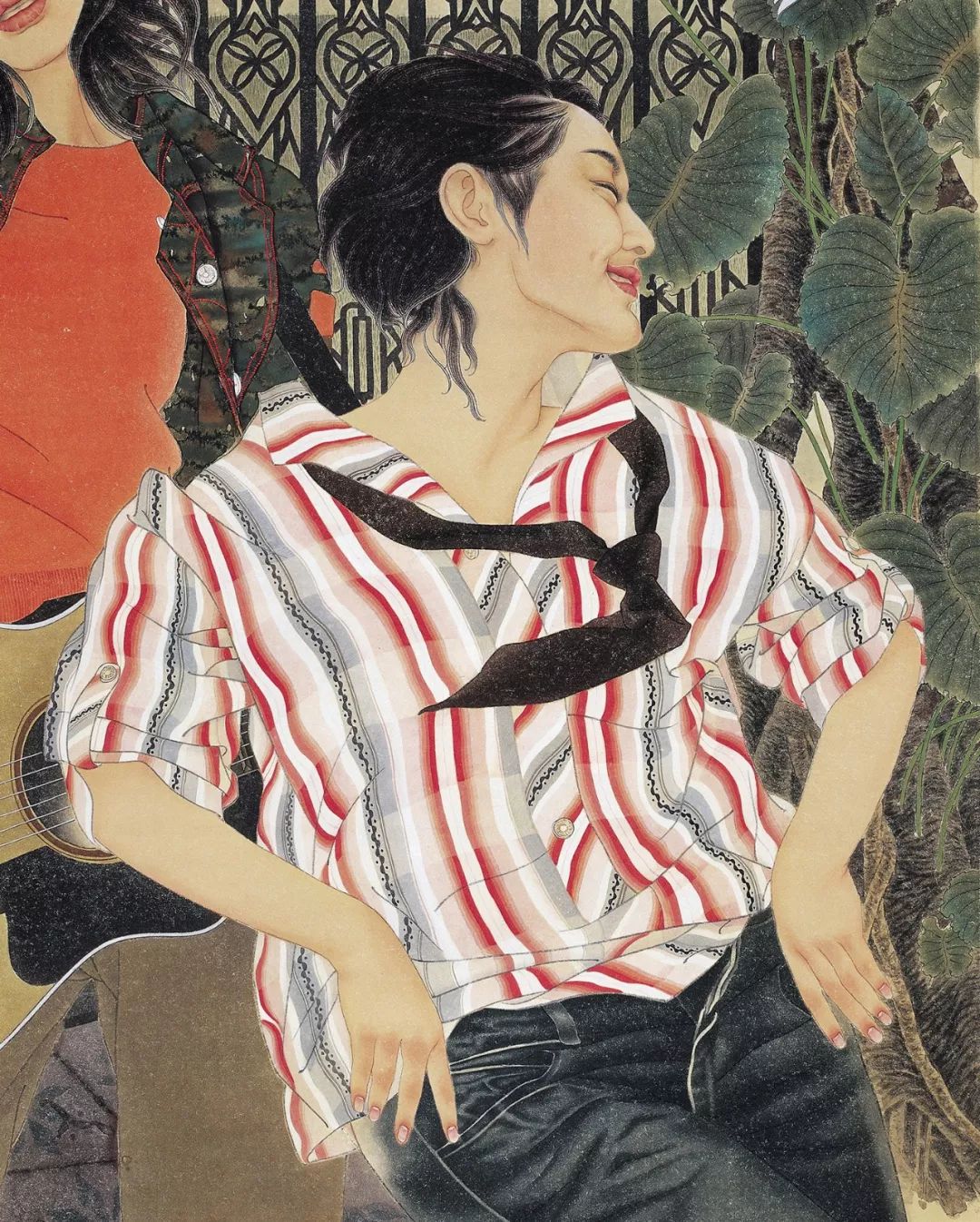 从一岁到七岁画画,从七岁到八岁画的画