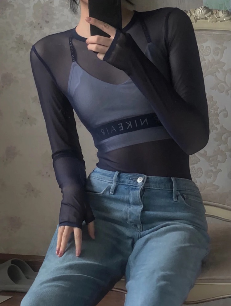 健身房穿搭内衣,健身房nike穿搭173cm