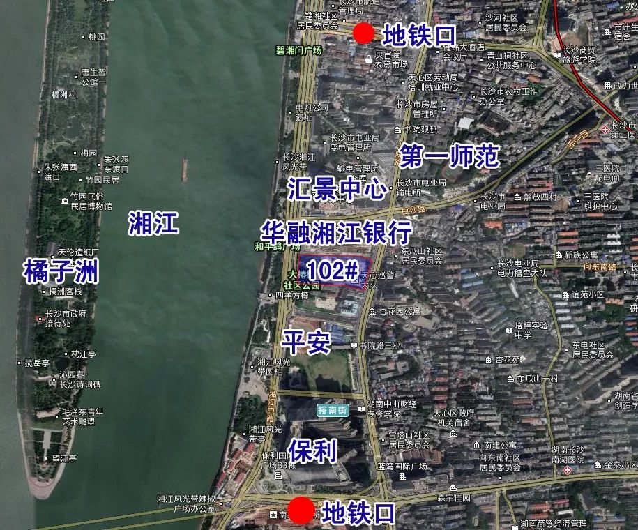 长沙南湖金融外滩最新规划,金融中心二期320亩地块实景