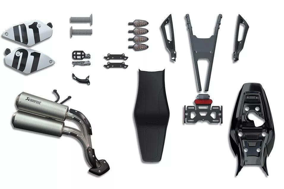 如此拉风的摩托车很有个性,既复古又有科技感的摩托车