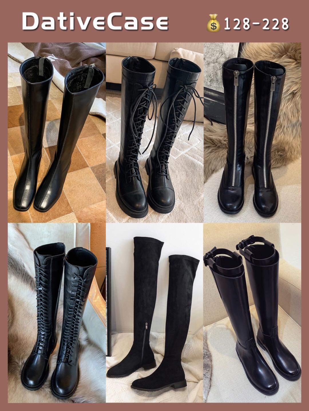 冬天可以穿出长腿美感,秋冬长靴高级感穿搭