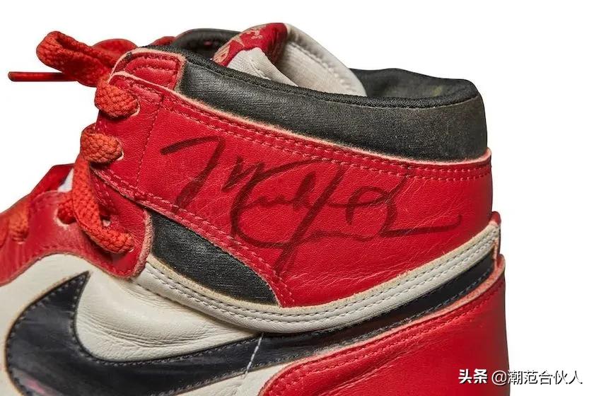 乔丹1985年比赛亲穿AJ1芝加哥被拍卖