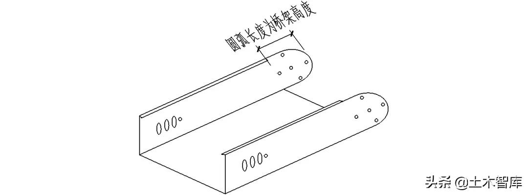 300桥架做90度弯头,桥架水平弯头制作与计算