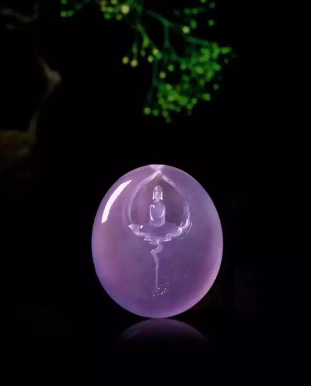 蓝底紫罗兰翡翠,粉紫罗兰和蓝紫色翡翠哪个更值钱