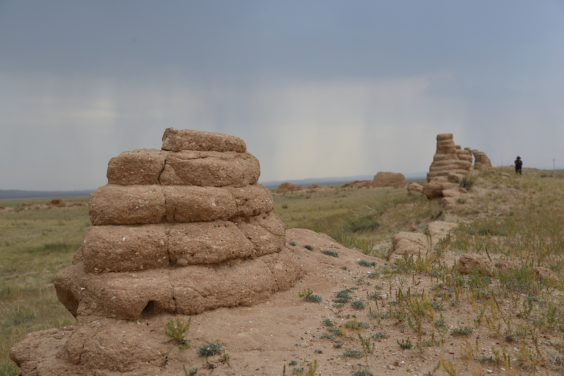 敖伦苏木城简介,敖伦苏木遗址复原图