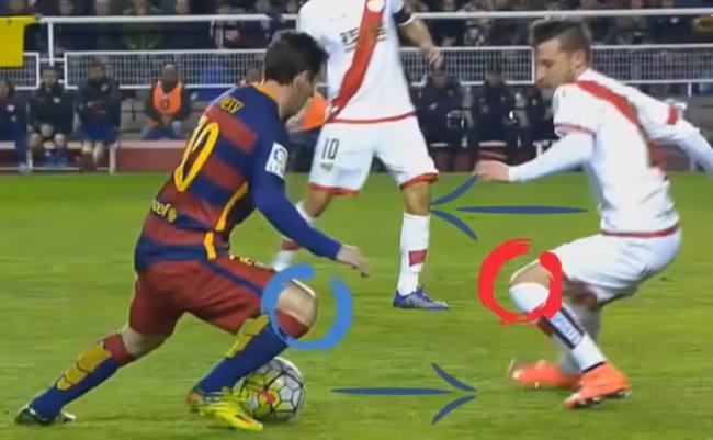 梅西是怎么变向,梅西怎么把球颠起来