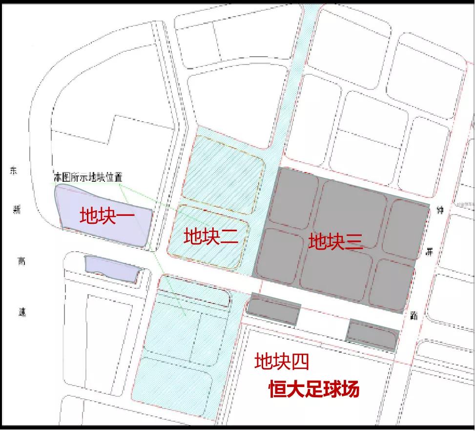 恒大南站足球场项目,恒大足球场周边规划