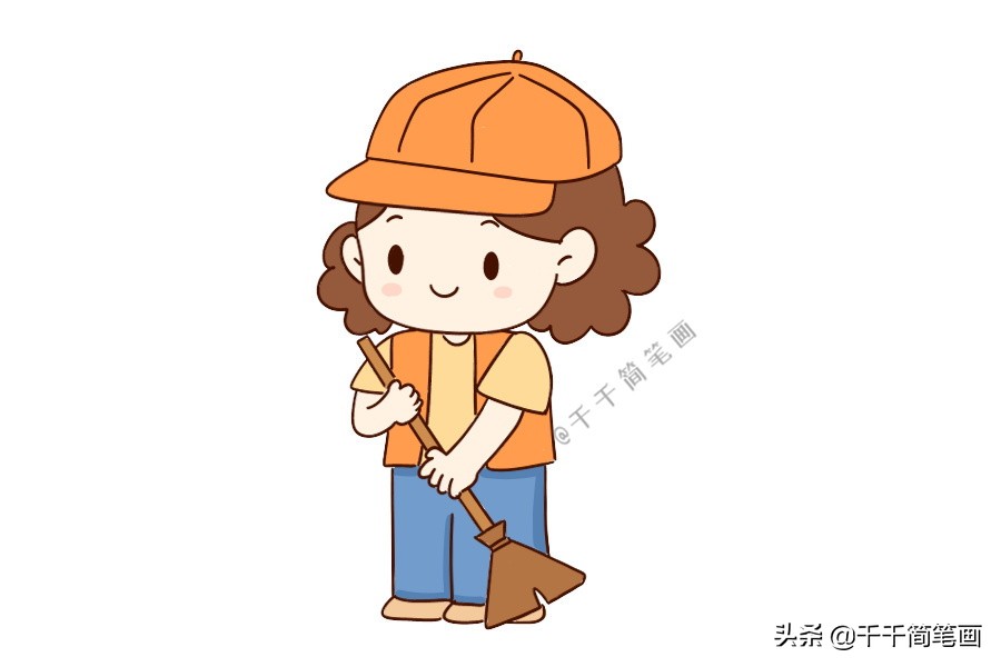 画人物职业的简笔画,各种职业人物简笔画