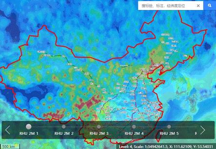 气象预测可视化,气象数据实时预测