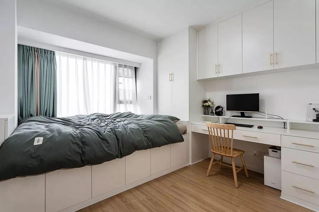 泛黄白墙、陈旧水晶灯统统过时！91㎡二手房用改造证明脱胎换骨