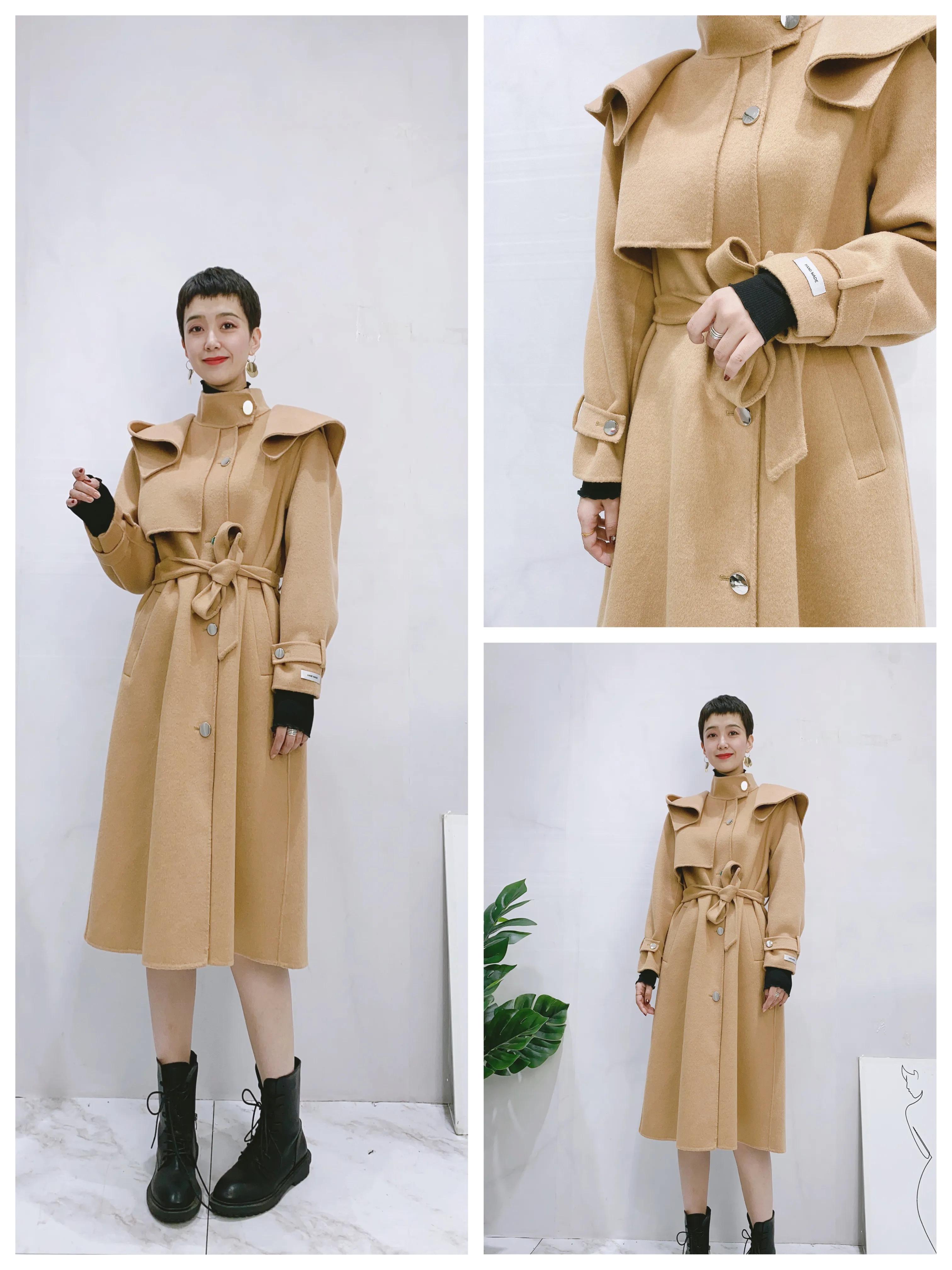 男士秋冬高档羊毛大衣,可拆卸羽绒服羊毛大衣男