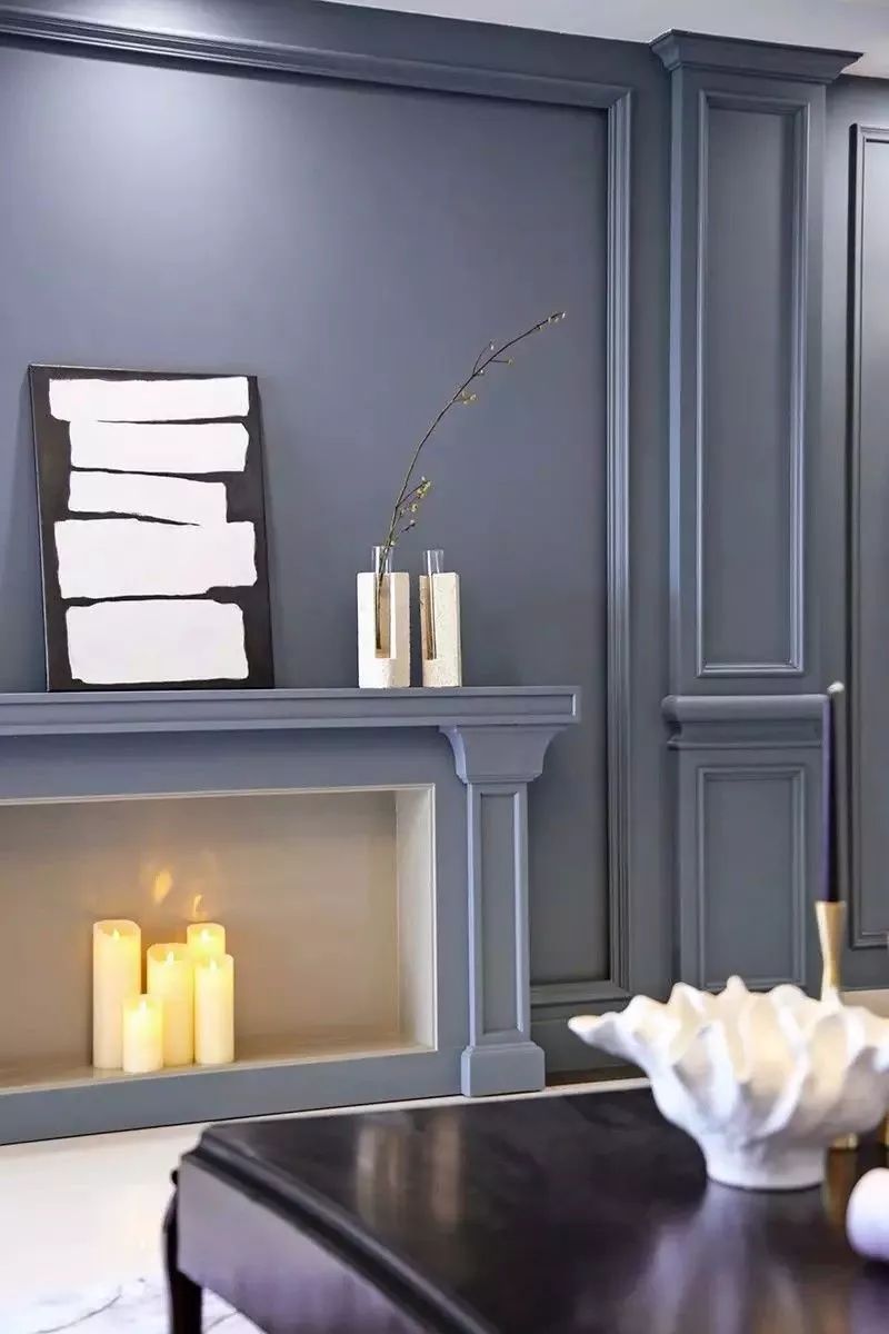 260㎡美式3居-全屋轻奢蓝精致又气派-满堂喜装饰集团