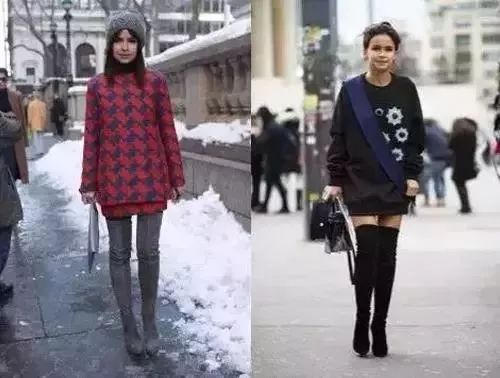 酒红色靴子怎么搭配裙子,驼色靴子黑色裙子怎么搭配衣服