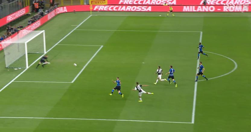 尤文vs国米c罗半场梅开二度回放,尤文全队疯狂庆祝视频