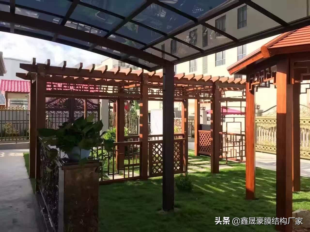 铝合金葡萄架是全铝,铝合金葡萄架结构