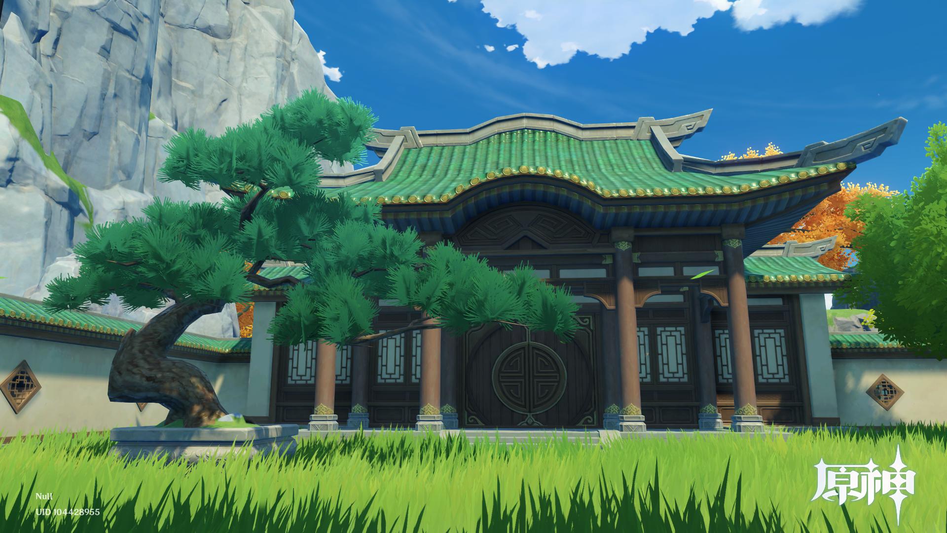 原神：翠黛峰璃月生态规划之园林主宅区——中式园林，一镜到底