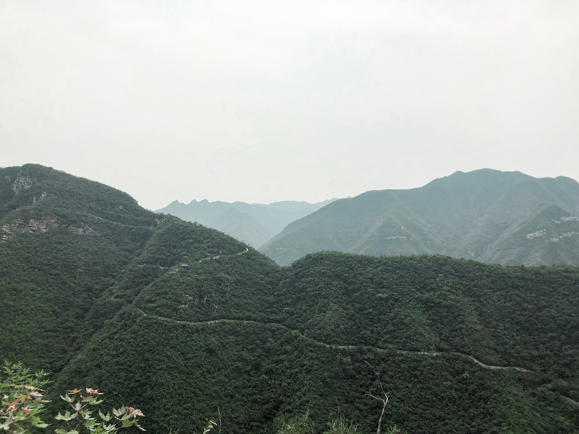 京郊房山登山路线,房山东港登山步道
