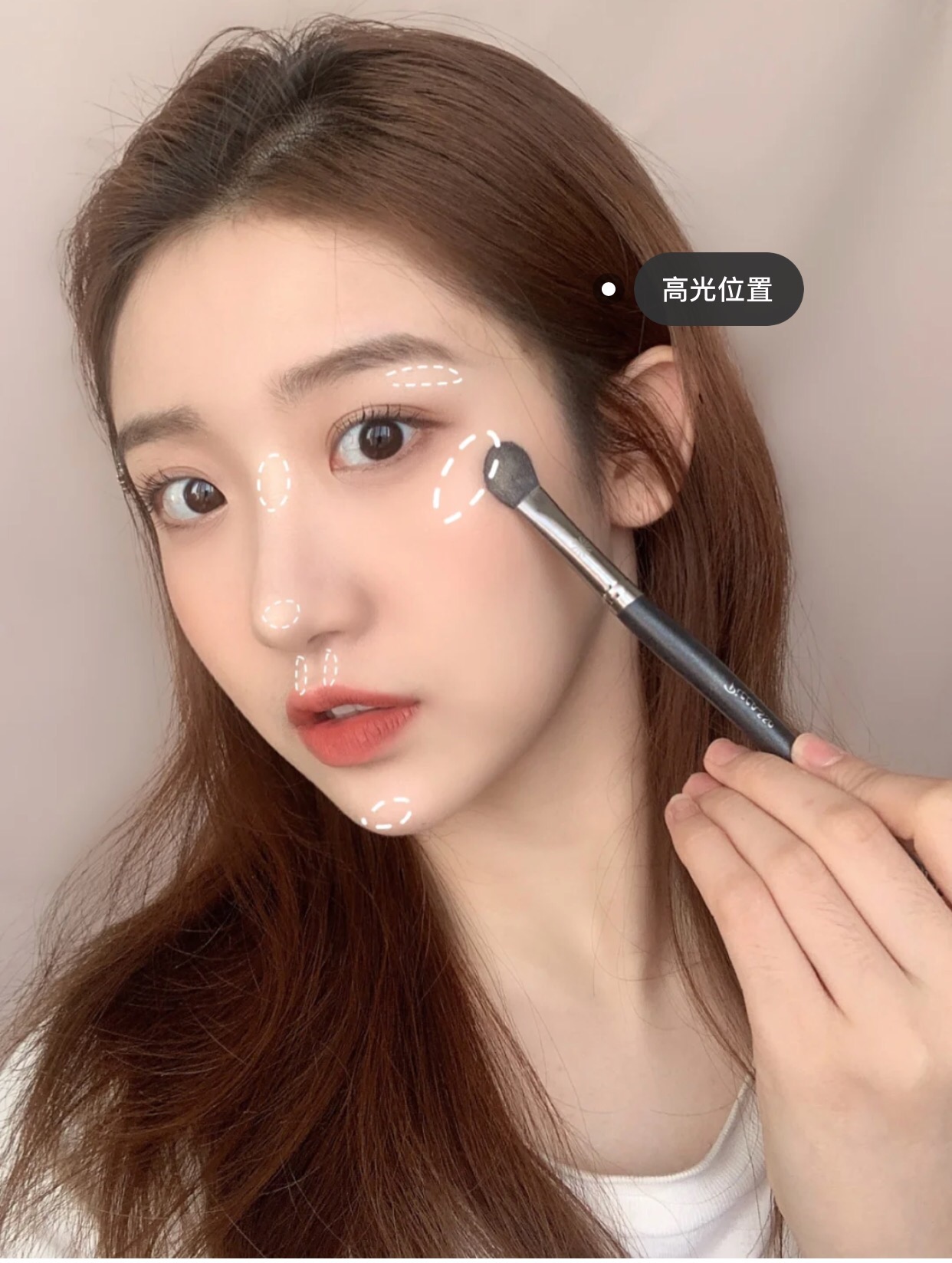 鼻影教程无美颜,鼻影画法无滤镜