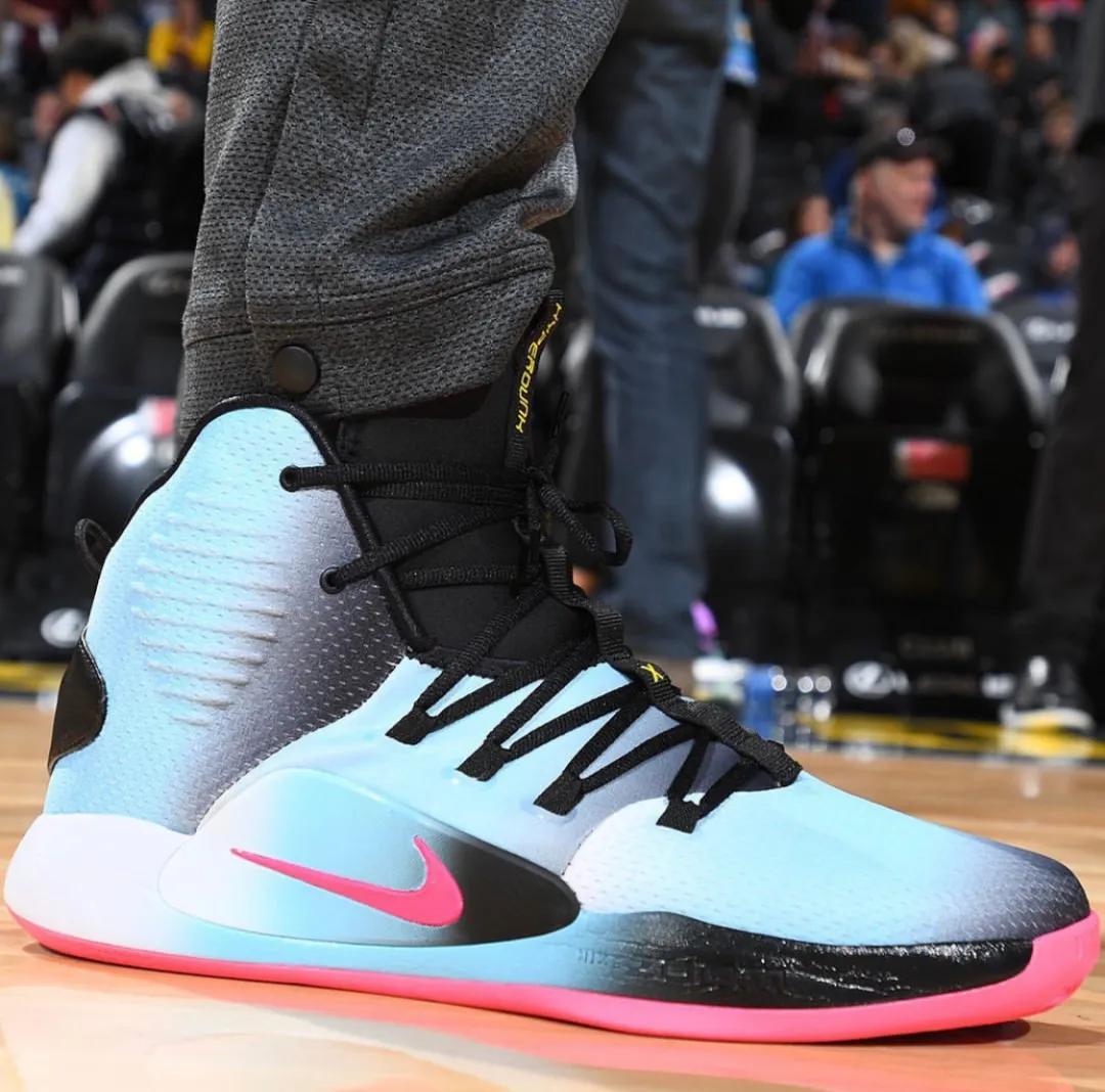 nba球星上脚球鞋22-23,掘金勇士季后赛上脚球鞋