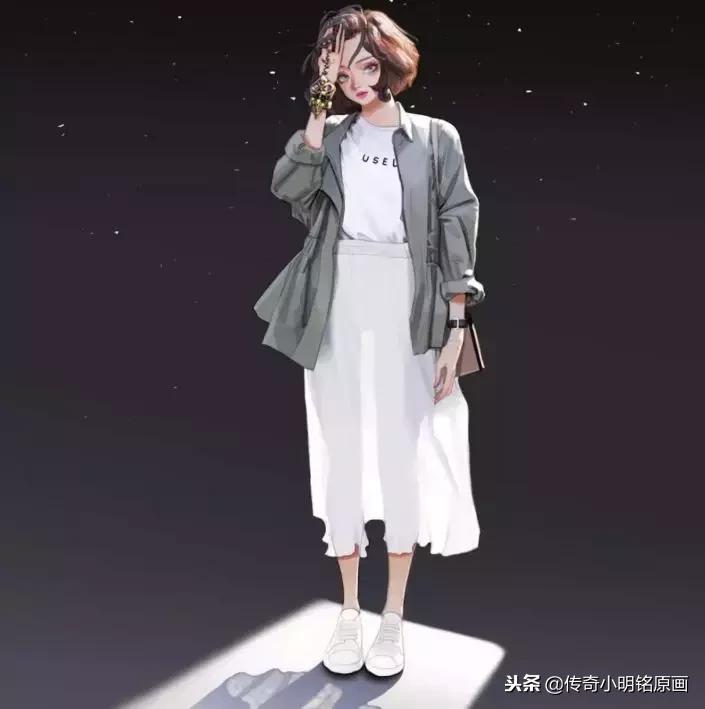 他把恋爱中的姑娘都画成插画，美哭10万宅男！