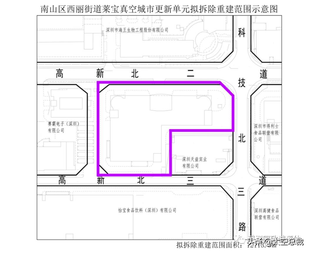 南山区城市更新局控规公示,深圳南山市场城市更新项目