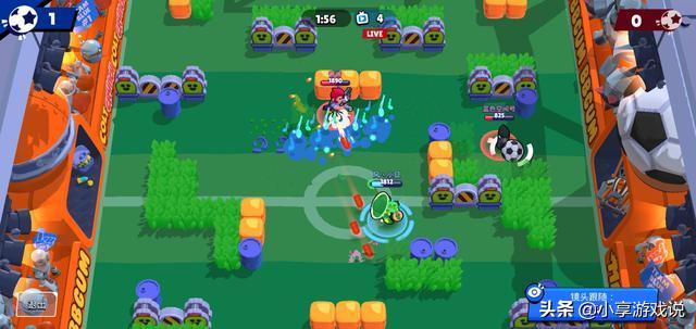 荒野乱斗铲子足球模式打法思路,荒野乱斗足球技巧教学