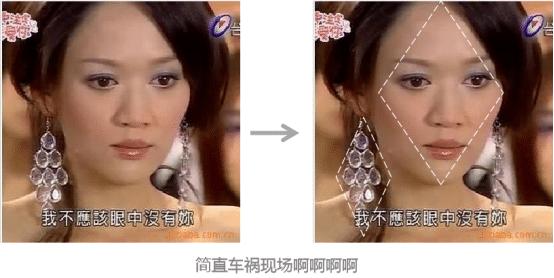 菱形形脸最好的补救方法,菱形脸明星发型配饰