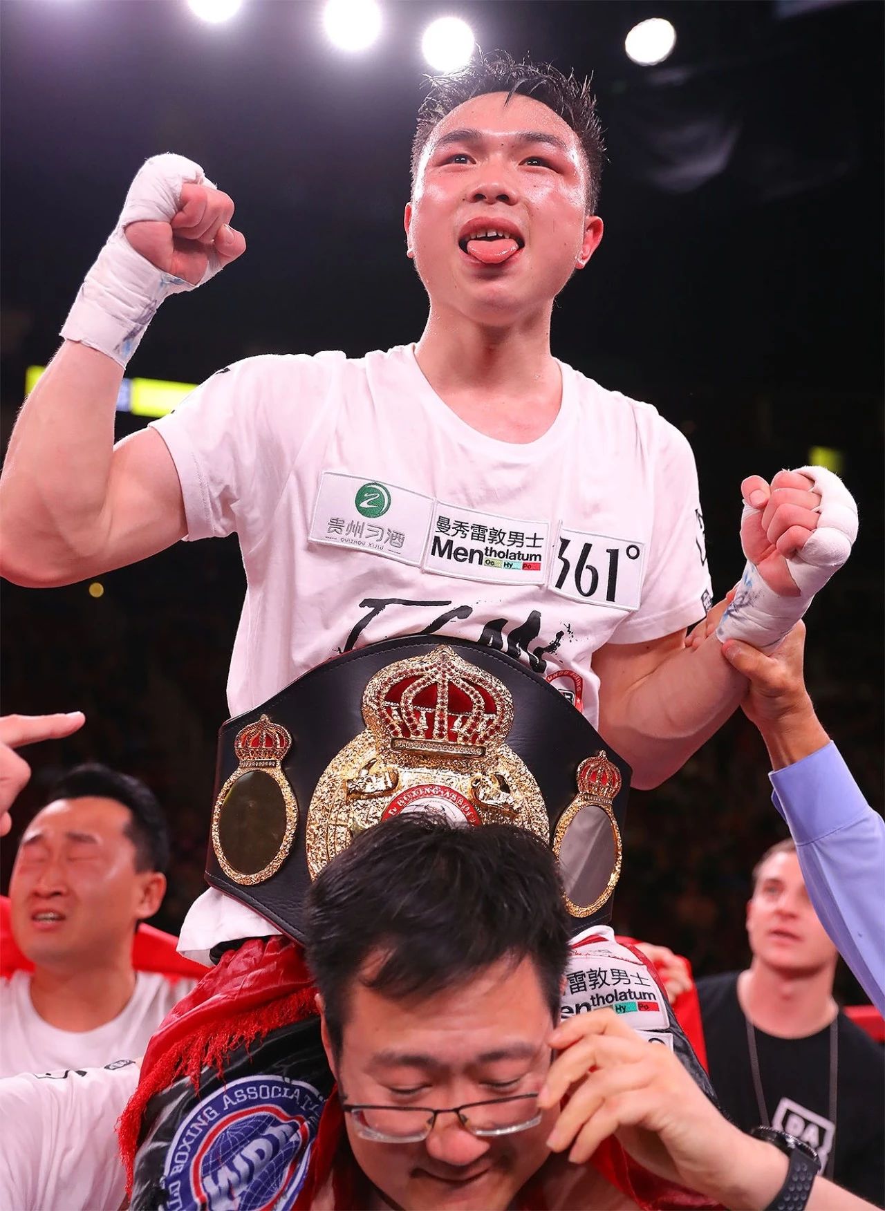 361°签约新拳王徐灿：含金量最高金腰带背后是一场品牌升级大戏