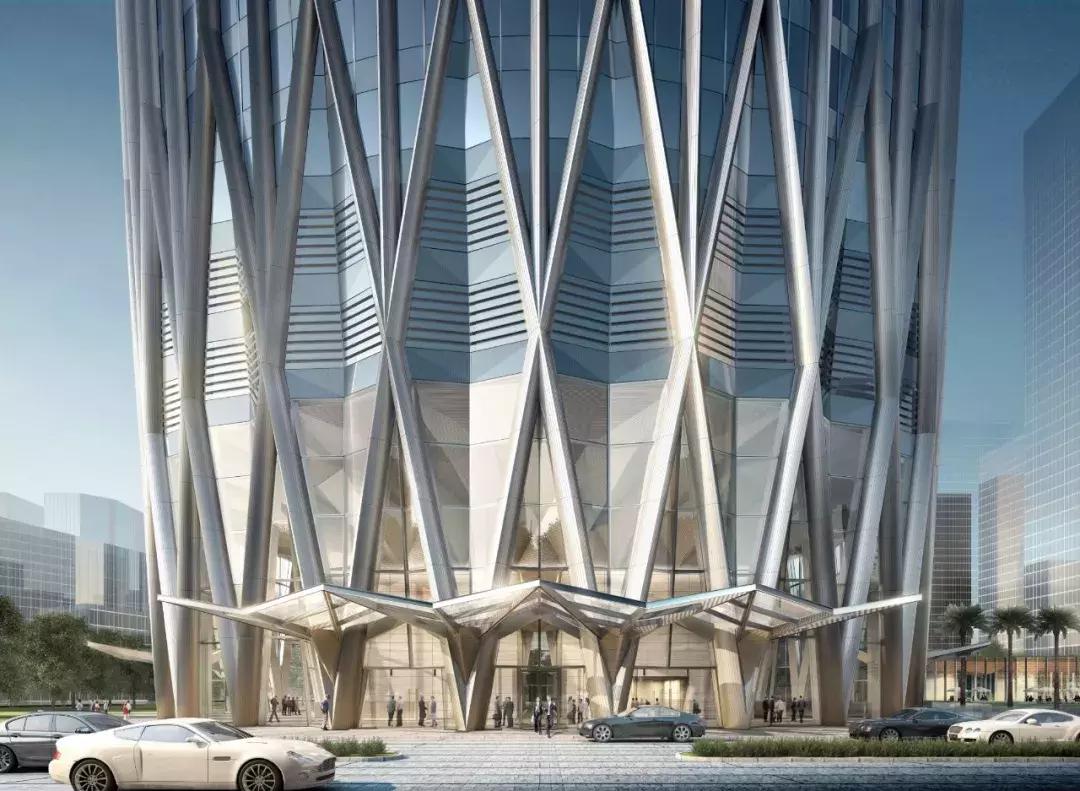 深圳华润春笋大厦最新航拍,华润春笋大厦500米