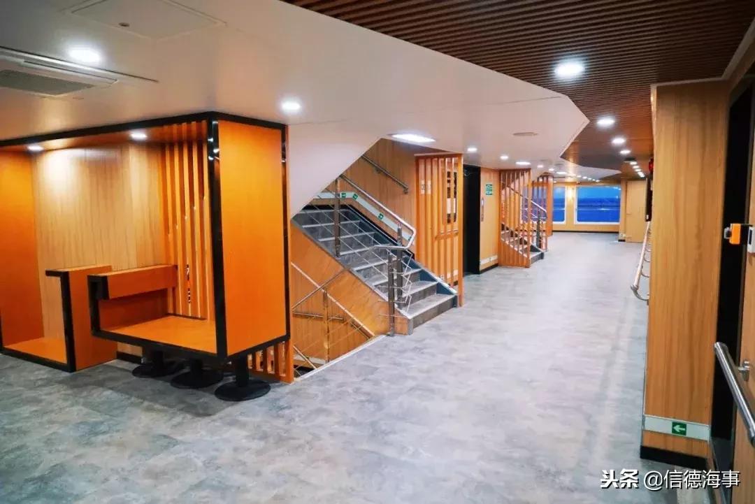 中韩客滚航线,探秘首艘国产大邮轮