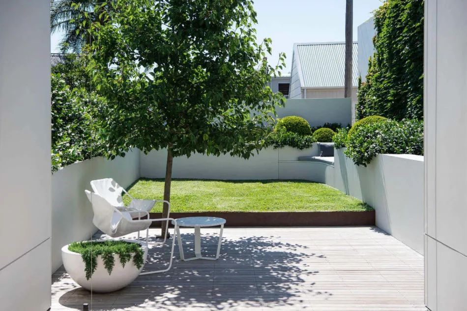 简单实用的家庭花园,20平方小花园