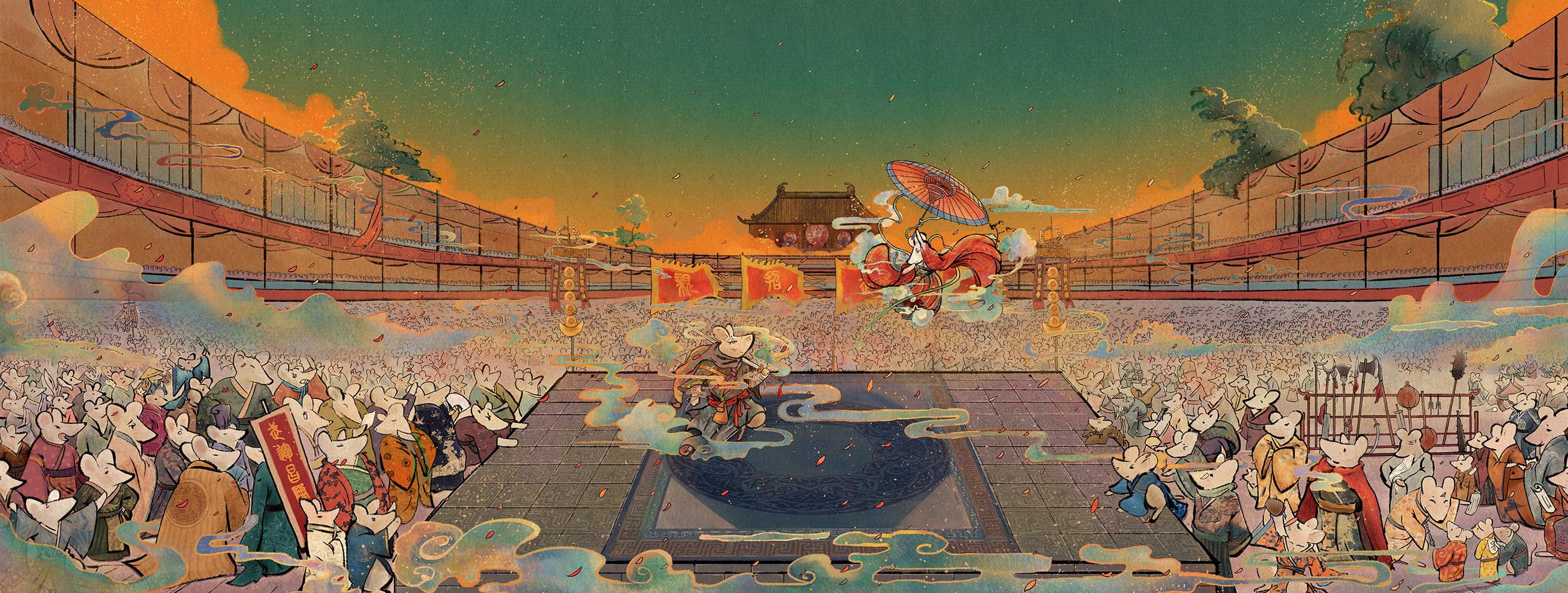 水彩画有意境的,水彩画特殊技法朦胧感