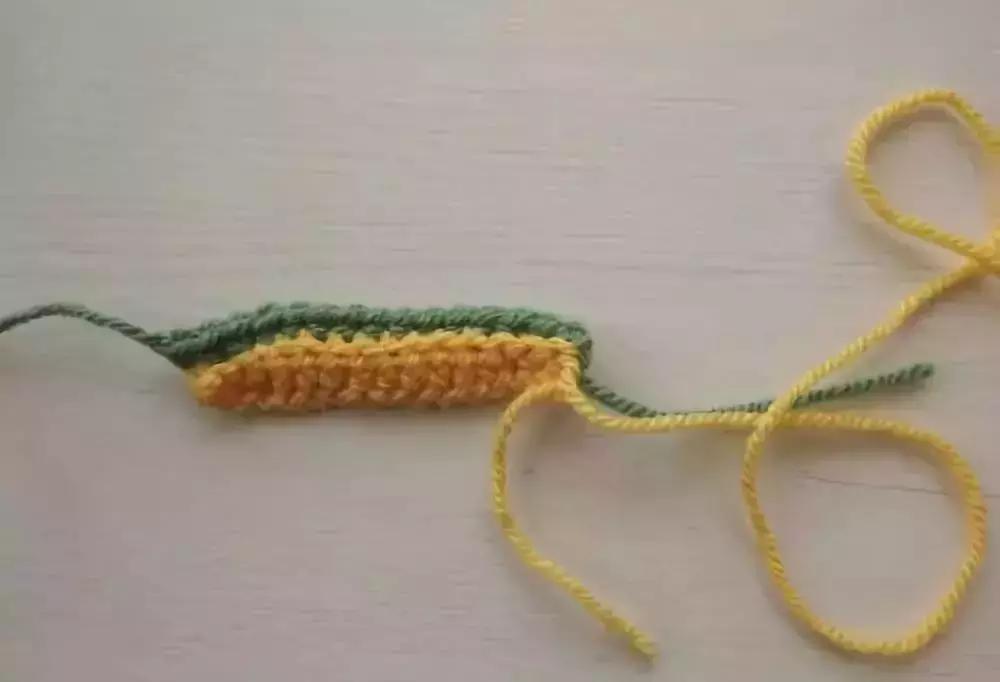 南瓜钩织法图文教程,南瓜的钩织全教程